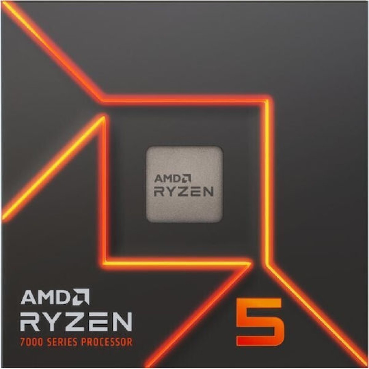 AMD Ryzen 5 7600X 4.7GHz Επεξεργαστής 6 Πυρήνων για Socket AM5 σε Κουτί