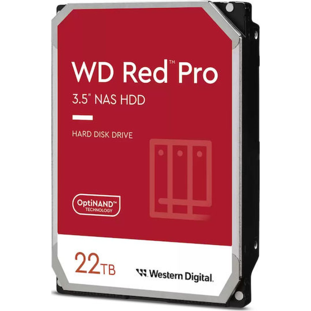 Western Digital Red Pro 22TB HDD Σκληρός Δίσκος 3.5