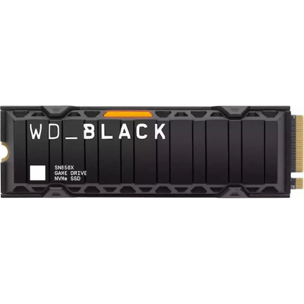 Western Digital Black SN850X With Heatsink SSD 2TB M.2 NVMe PCI Express 4.0