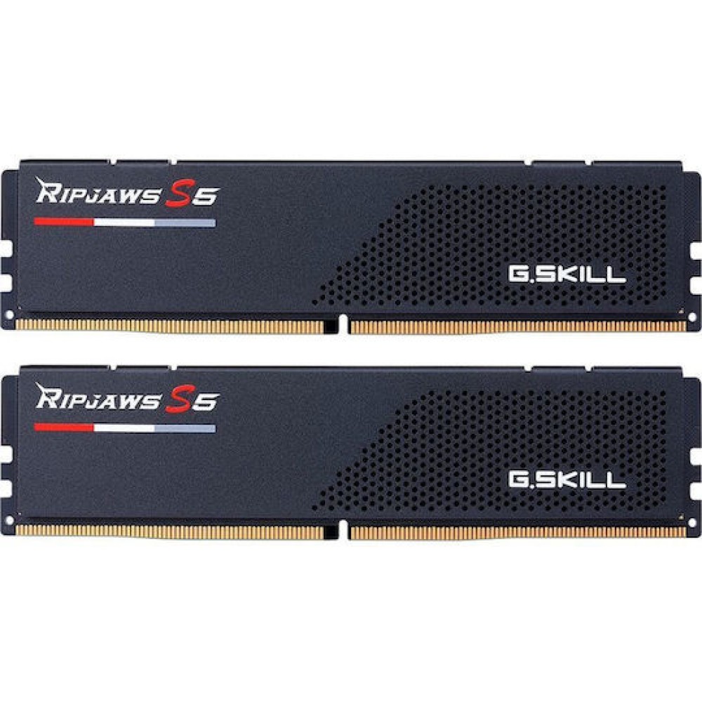 G.Skill Ripjaws S5 DDR5 64GB RAM με 2x32GB Modules και Ταχύτητα 6000 για Desktop