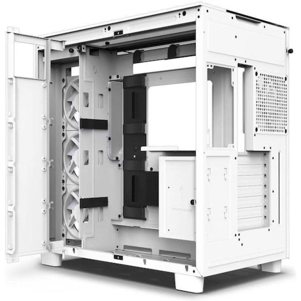 NZXT H9 Elite Gaming Midi Tower Κουτί Υπολογιστή Λευκό