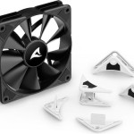 Sharkoon SilentStorm BW120 Case Fan με Σύνδεση 4-Pin PWM