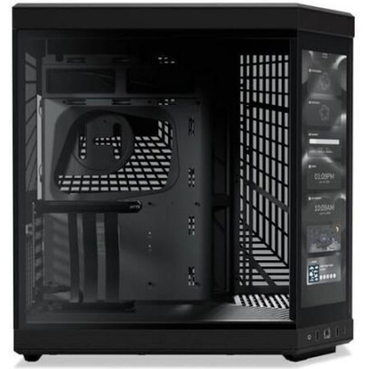 HYTE Y70 Midi Tower Κουτί Υπολογιστή με Πλαϊνό Παράθυρο Μαύρο