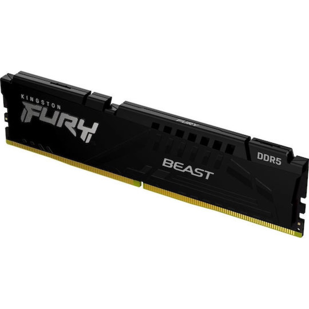 Kingston Fury Beast DDR5 με Module 1x16GB και Ταχύτητα 5600 για Desktop