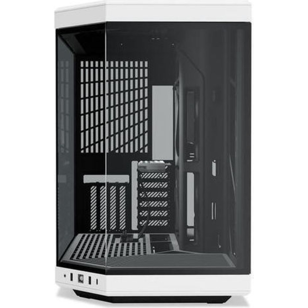 HYTE Y70 Midi Tower Κουτί Υπολογιστή με Πλαϊνό Παράθυρο Λευκό / Μαύρο