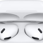 Apple AirPods (3rd generation) with Lightning Charging Case Earbud Bluetooth Handsfree Ακουστικά με Αντοχή στον Ιδρώτα και Θήκη Φόρτισης Λευκά