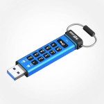 Kingston IronKey Keypad 16GB USB 3.2 Stick Μπλε
