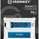 Kingston IronKey Keypad 32GB USB 3.2 Stick Μπλε