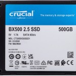 Crucial BX500 SSD 500GB 2.5'' SATA III