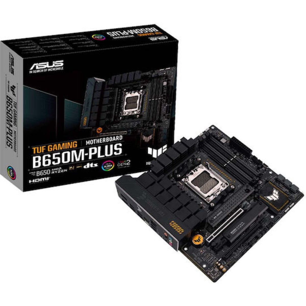 Asus TUF GAMING B650M-PLUS Motherboard Micro ATX με AMD AM5 Socket