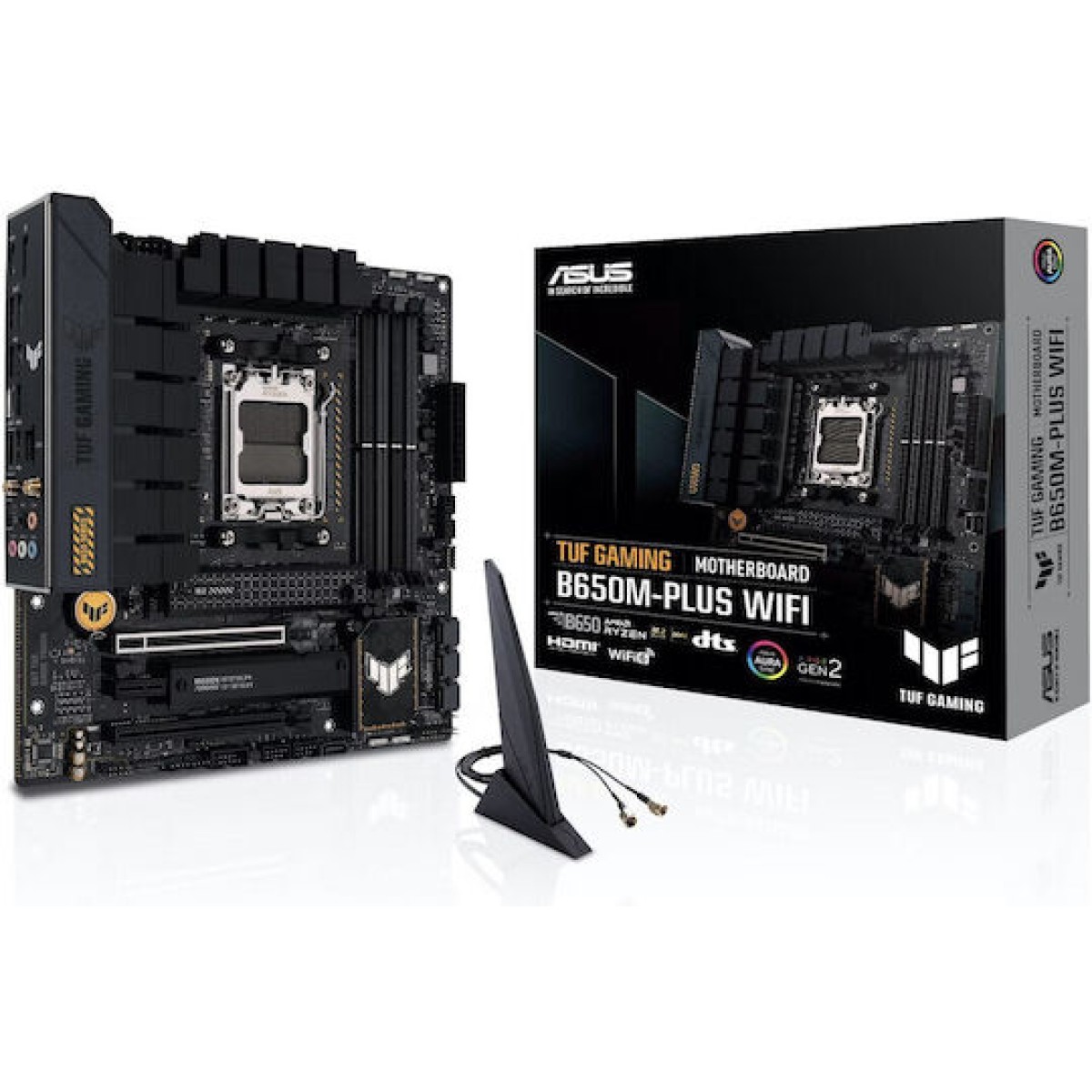 Asus TUF GAMING B650M-PLUS Motherboard Micro ATX με AMD AM5 Socket