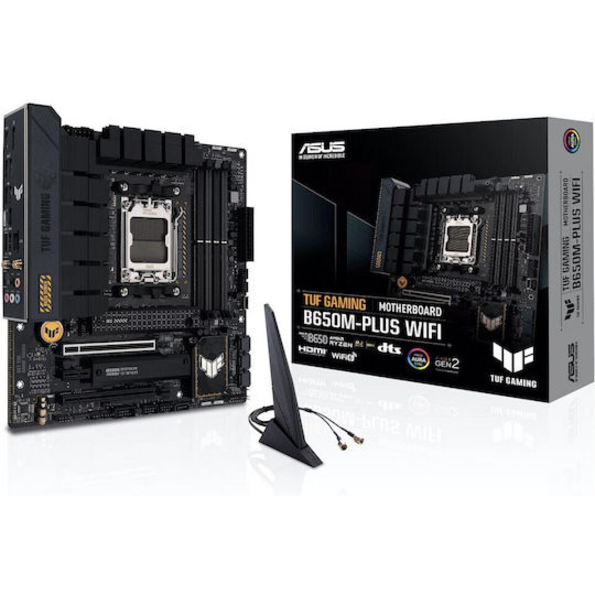 Asus TUF Gaming B650M-Plus WiFi Motherboard Micro ATX με AMD AM5 Socket 90MB1BF0-M0EAY0