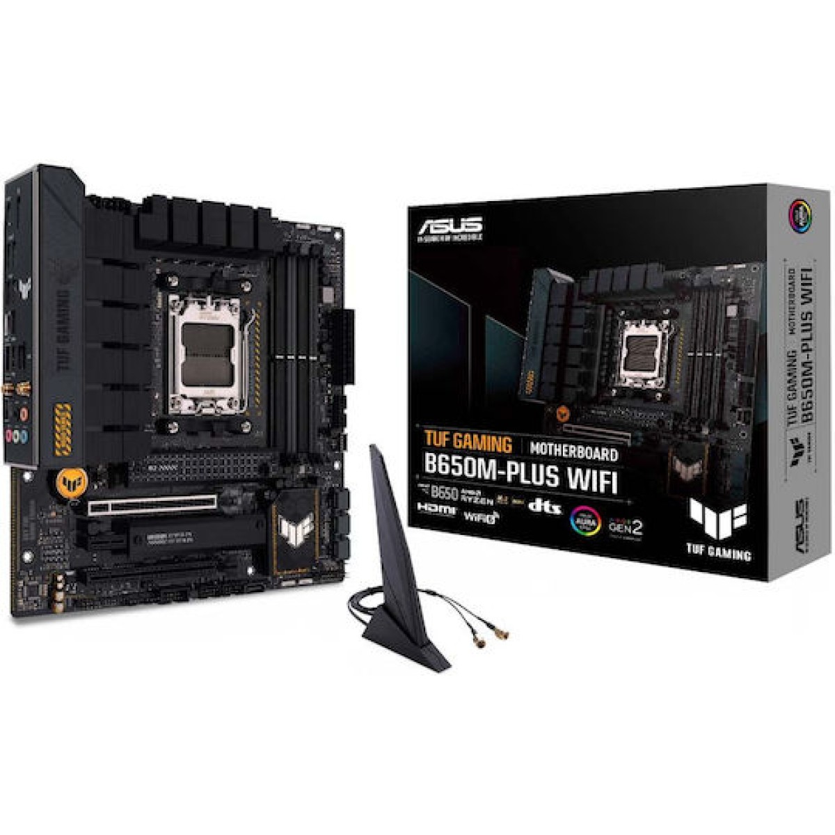 Asus TUF Gaming B650M-Plus WiFi Motherboard Micro ATX με AMD AM5 Socket 90MB1BF0-M0EAY0