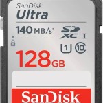Sandisk Ultra SDXC 128GB Class 10 U1 UHS-I 140MB/s