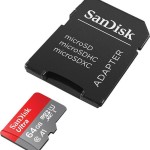Sandisk Ultra microSDXC 64GB Class 10 U1 A1 UHS-I 140MB/s