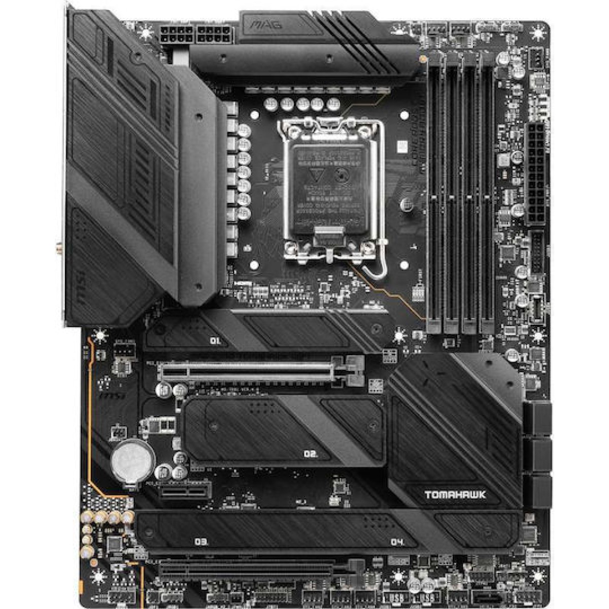MSI MAG Z790 Tomahawk WIFI Motherboard ATX με Intel 1700 Socket 7D91-009R