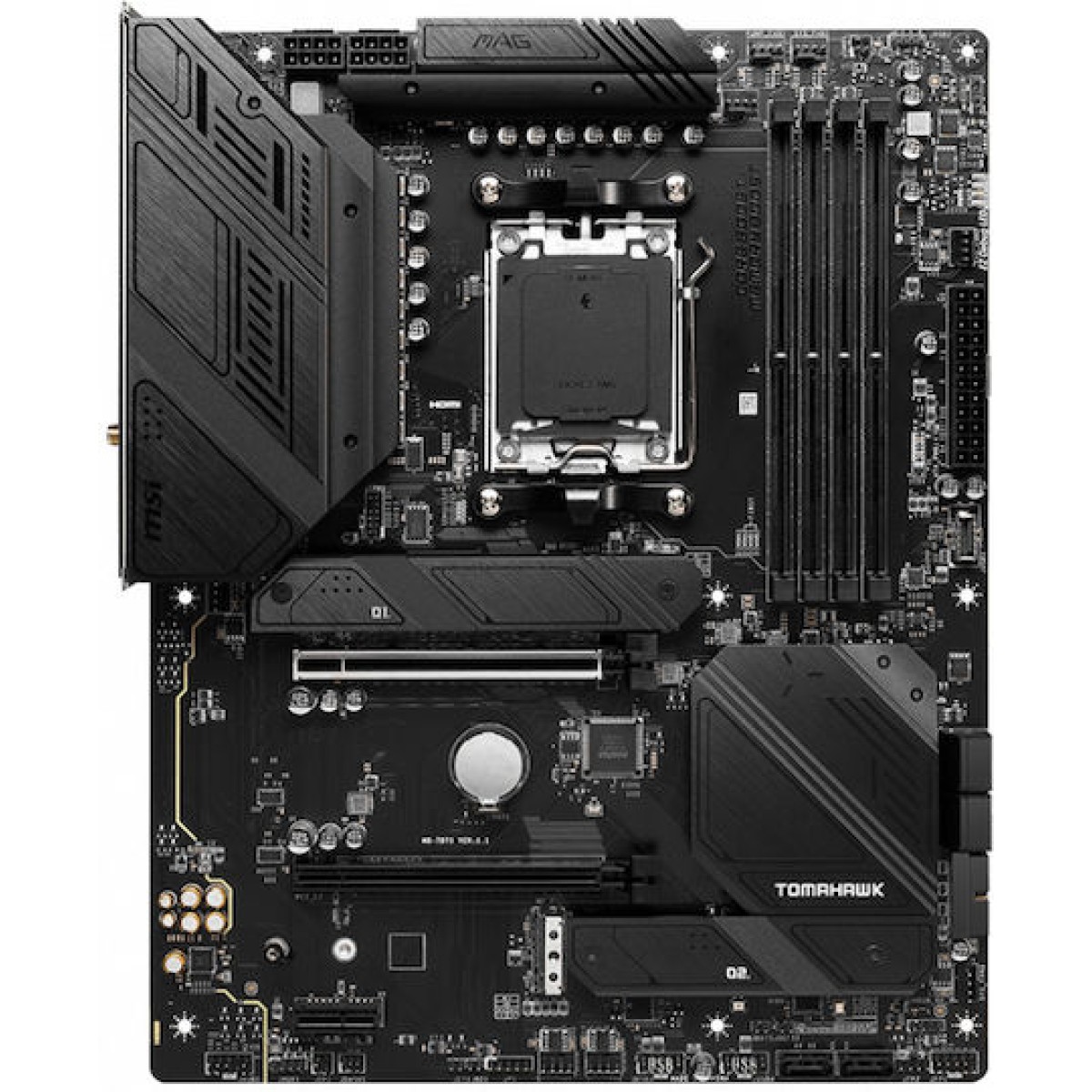 MSI Mag B650 Tomahawk WIFI Motherboard ATX με AMD AM5 Socket 7D75-001R