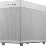 Asus Prime AP201 Gaming Micro Tower Κουτί Υπολογιστή με Πλαϊνό Παράθυρο Mesh White Edition