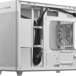 Asus Prime AP201 Gaming Micro Tower Κουτί Υπολογιστή με Πλαϊνό Παράθυρο Mesh White Edition