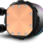 Sharkoon S80 RGB Υδρόψυξη Επεξεργαστή Διπλού Ανεμιστήρα 120mm για Socket AM4/AM5/1700/1200/115x