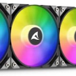 Sharkoon S90 RGB Υδρόψυξη Επεξεργαστή Τριπλού Ανεμιστήρα 120mm για Socket AM4/AM5/1700/1200