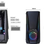 Xilence XG141 Gaming Midi Tower Κουτί Υπολογιστή με Πλαϊνό Παράθυρο και RGB Φωτισμό Μαύρο