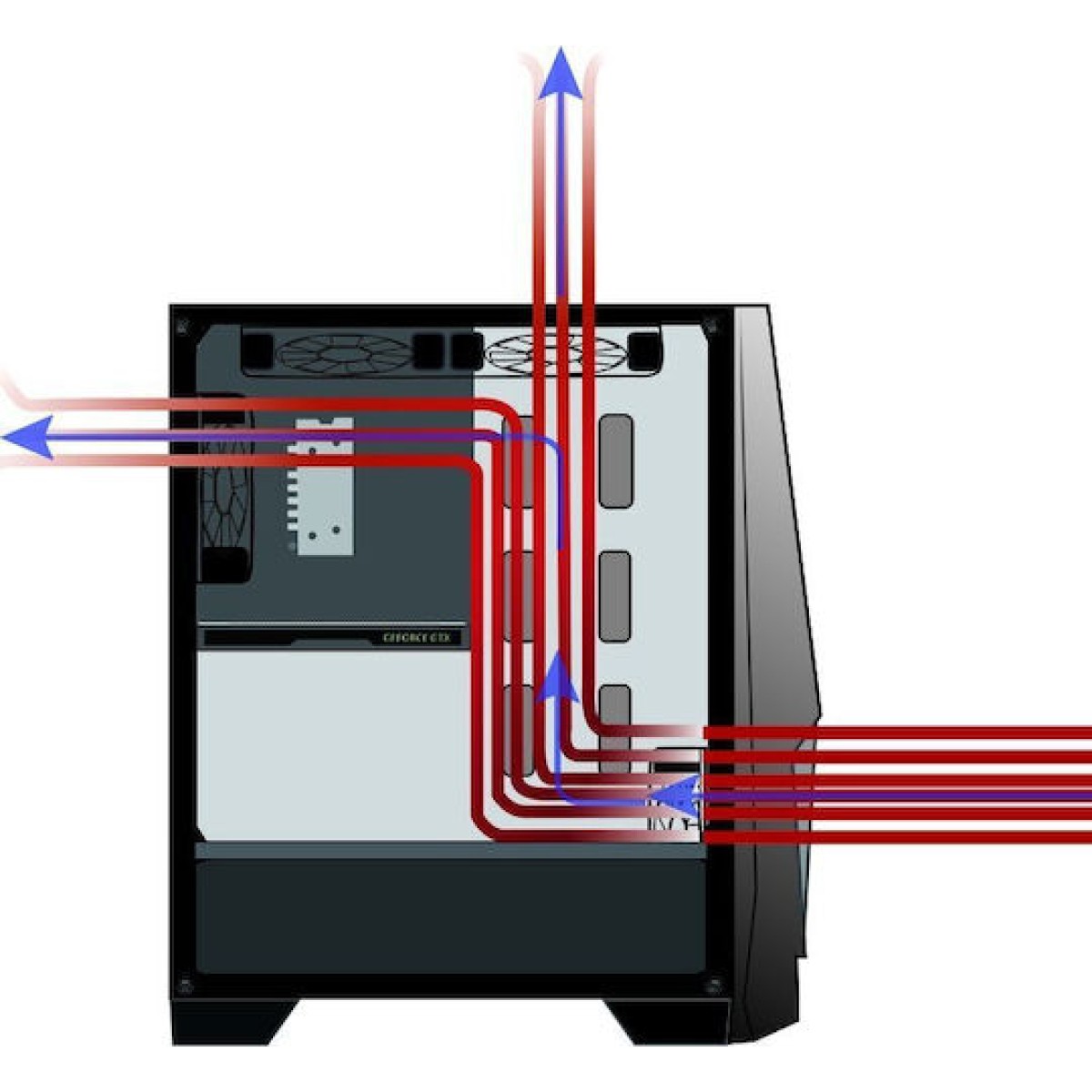 Xilence XG141 Gaming Midi Tower Κουτί Υπολογιστή με Πλαϊνό Παράθυρο και RGB Φωτισμό Μαύρο