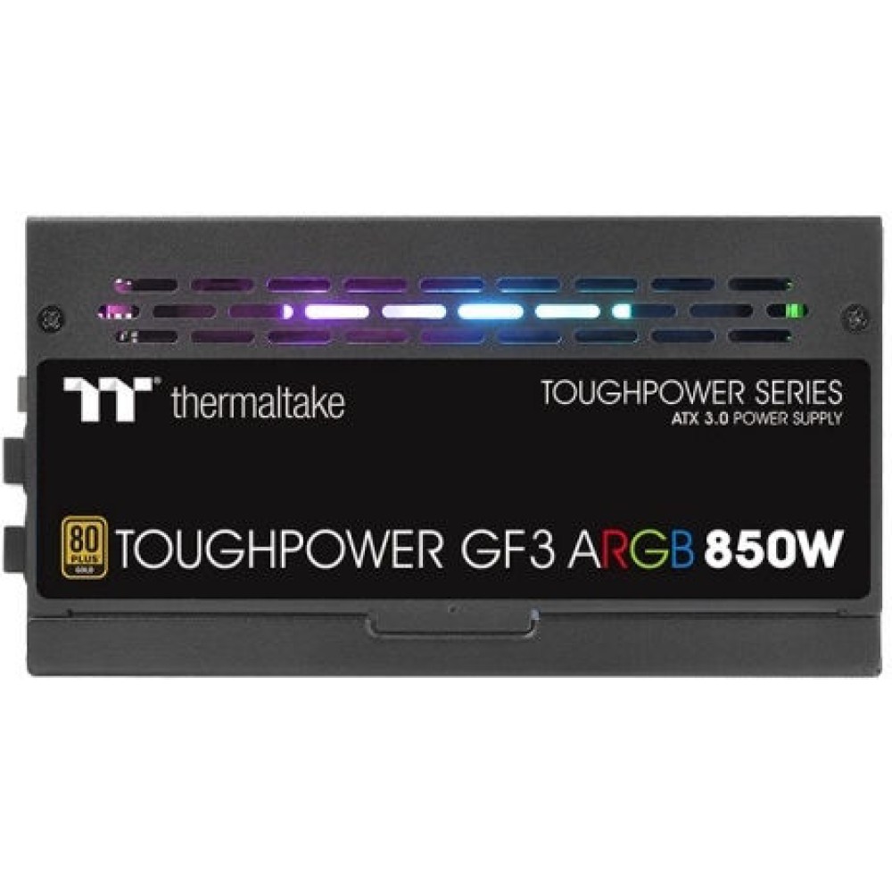 Thermaltake Toughpower GF3 ARGB 850W Μαύρο Τροφοδοτικό Υπολογιστή Full Modular 80 Plus Gold