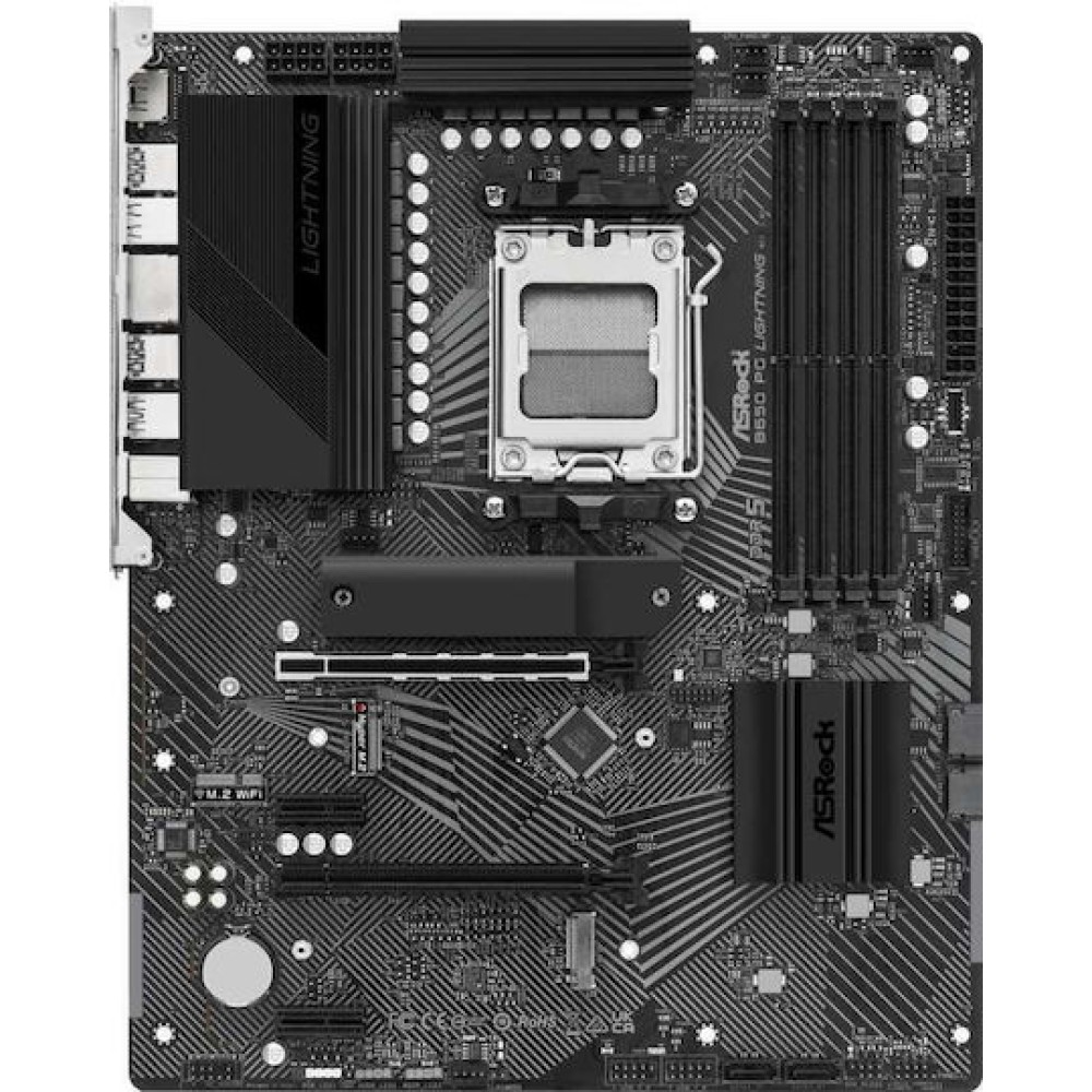 ASRock B650 PG Lightning Motherboard ATX με AMD AM5 Socket 90-MXBK20-A0UAYZ