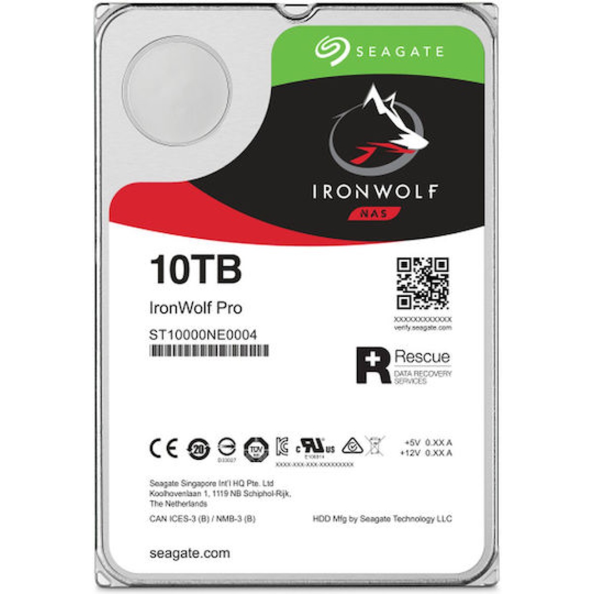Seagate Ironwolf Pro 10TB HDD Σκληρός Δίσκος 3.5\