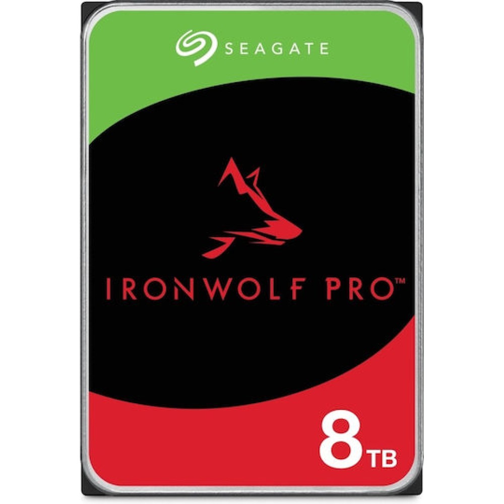 Seagate IronWolf Pro 8TB HDD Σκληρός Δίσκος 3.5