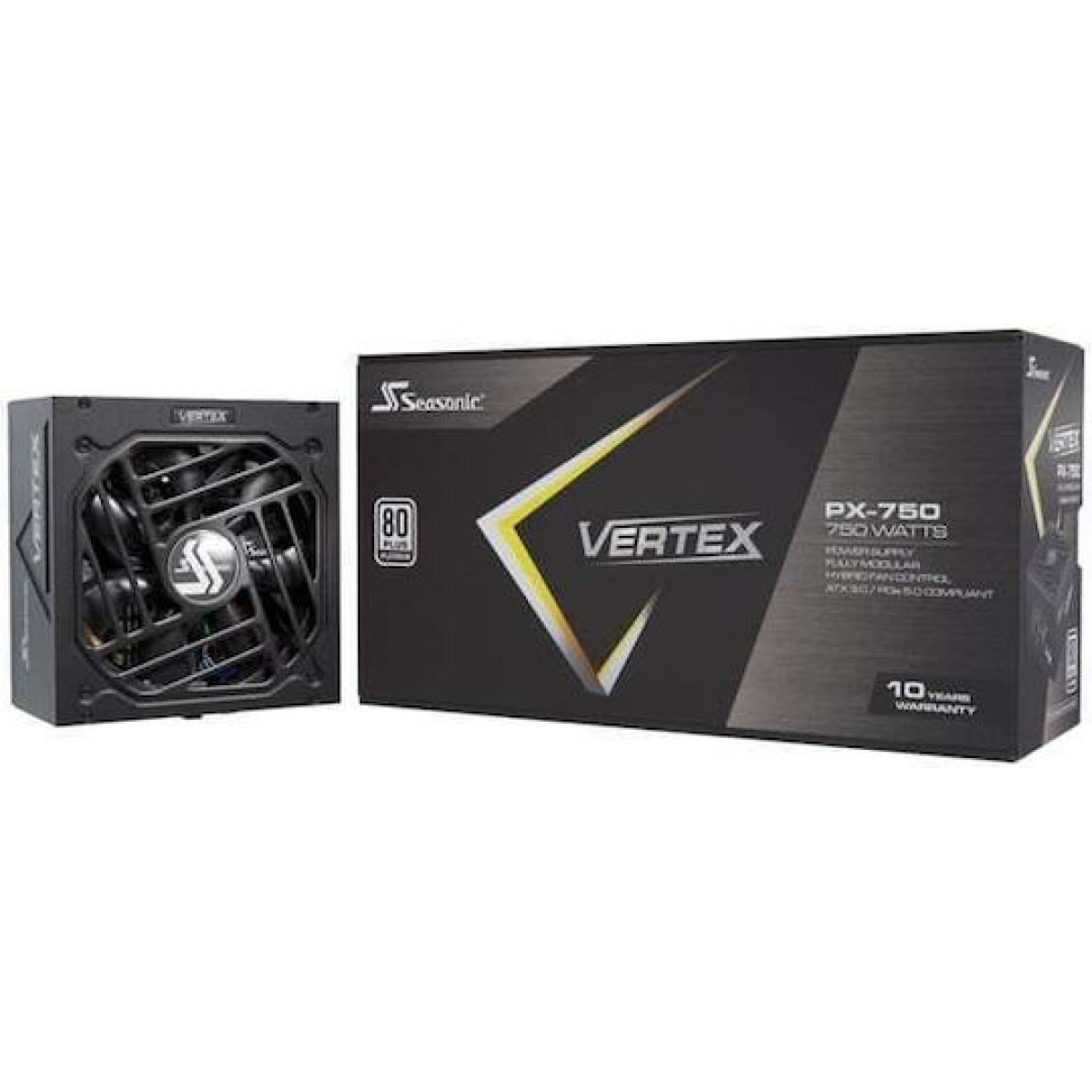 Seasonic VERTEX PX 750W Μαύρο Τροφοδοτικό Υπολογιστή Full Modular 80 Plus Platinum