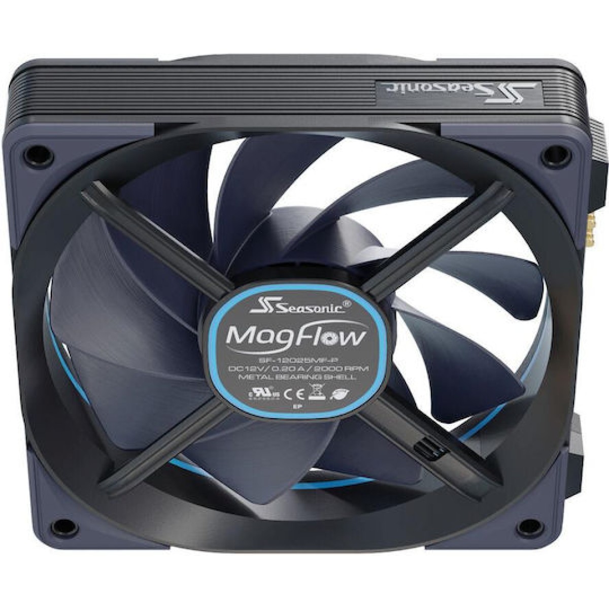 Seasonic MagFlow 1225 Case Fan 120mm με Σύνδεση 4-Pin PWM