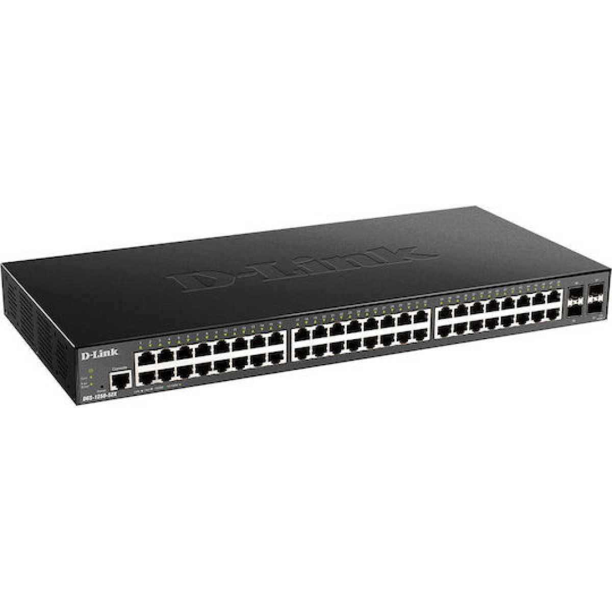 D-Link DGS-1250-52X Managed L2 PoE+ Switch με 48 Θύρες Gigabit (1Gbps) Ethernet και 4 SFP Θύρες
