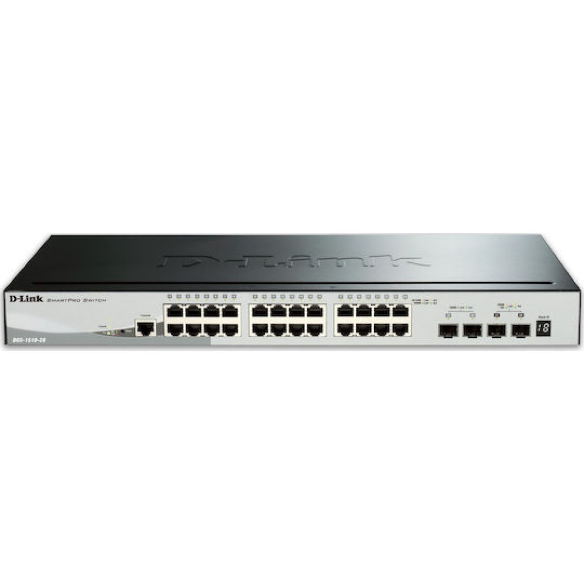 D-Link DGS-1510-28X v2 Managed L2 Switch με 24 Θύρες Gigabit (1Gbps) Ethernet και 4 SFP Θύρες