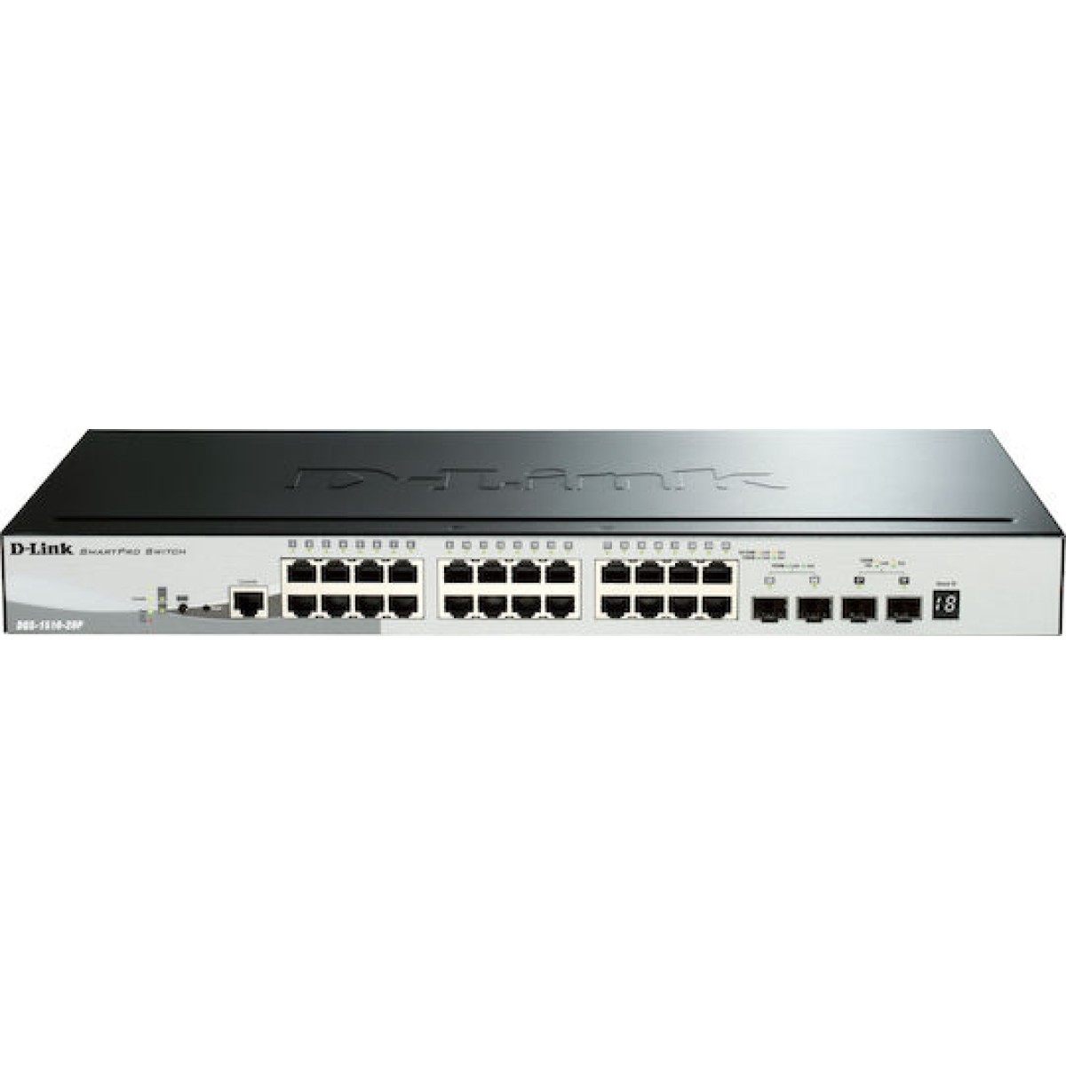 D-Link DGS-1510-28P Managed L3 PoE+ Switch με 24 Θύρες Gigabit (1Gbps) Ethernet και 2 SFP Θύρες
