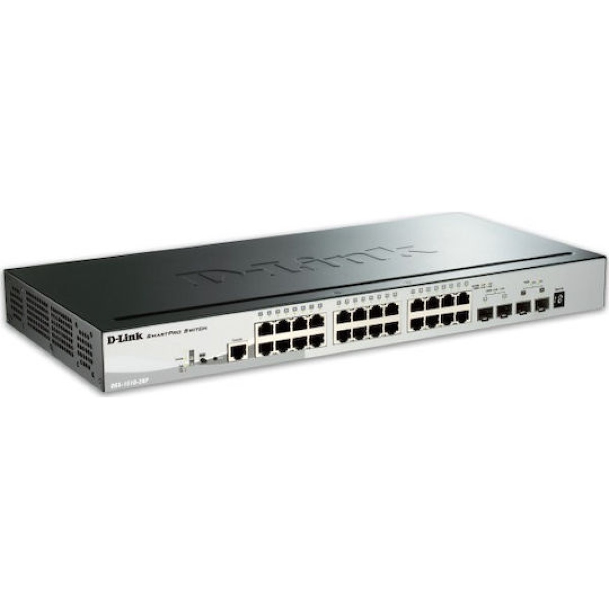 D-Link DGS-1510-28P Managed L3 PoE+ Switch με 24 Θύρες Gigabit (1Gbps) Ethernet και 2 SFP Θύρες