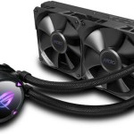 Asus ROG STRIX LC II 240 Υδρόψυξη Επεξεργαστή Διπλού Ανεμιστήρα 120mm για Socket 1200