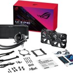 Asus ROG STRIX LC II 240 Υδρόψυξη Επεξεργαστή Διπλού Ανεμιστήρα 120mm για Socket 1200