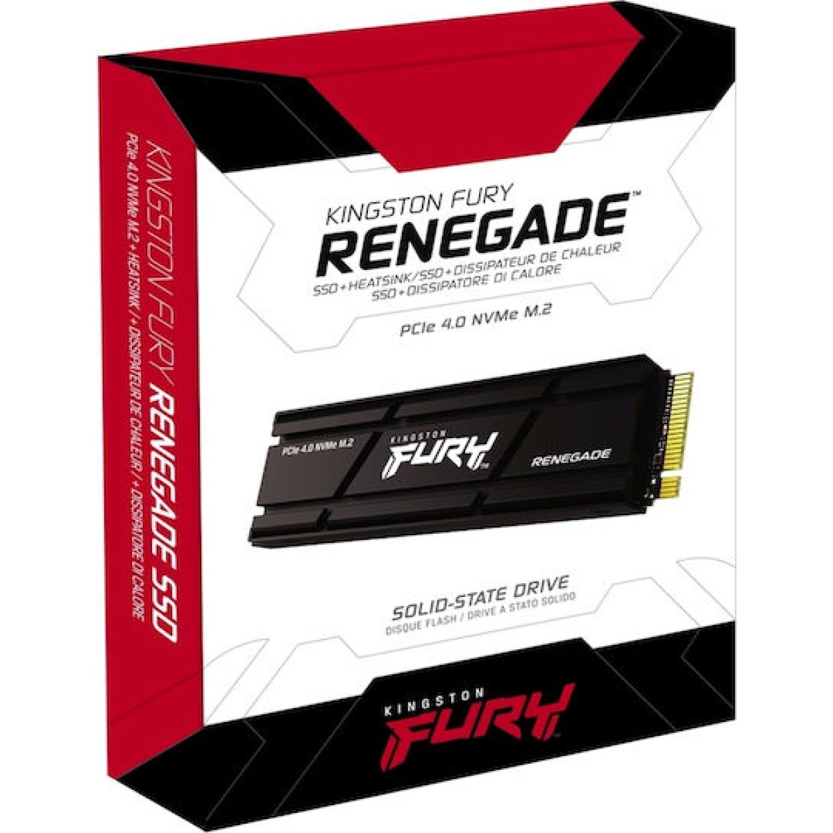 Kingston Fury Renegade w Heatsink SSD 2TB M.2 NVMe PCI Express 4.0