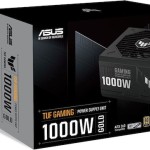 Asus TUF Gaming 1000 1000W Μαύρο Τροφοδοτικό Υπολογιστή Full Modular 80 Plus Gold