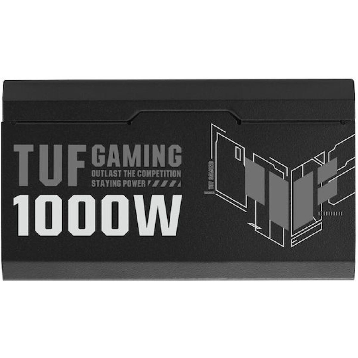 Asus TUF Gaming 1000 1000W Μαύρο Τροφοδοτικό Υπολογιστή Full Modular 80 Plus Gold