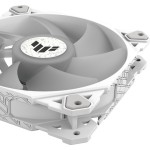 Asus TF120 Case Fan με ARGB Φωτισμό και Σύνδεση 4-Pin PWM Λευκό