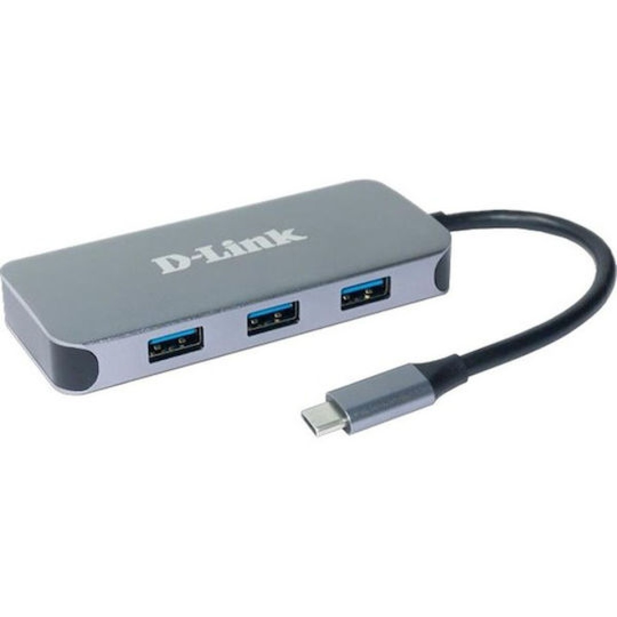 D-Link USB-C Docking Station με HDMI 4K PD Ethernet Γκρι (DUB-2335)