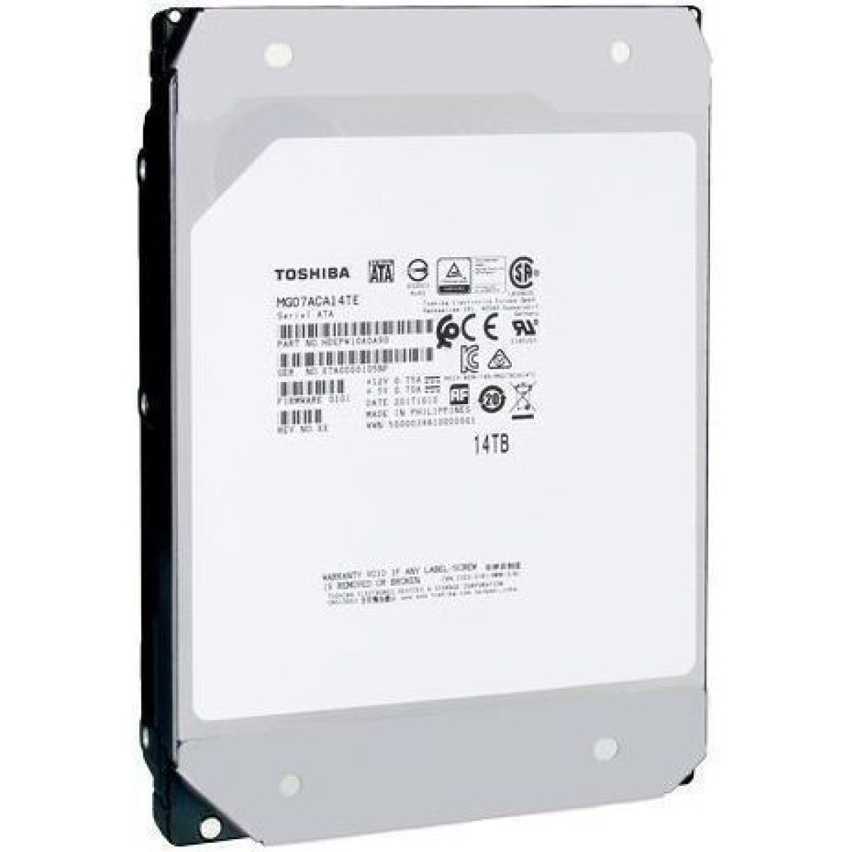 Toshiba Enterprise Helium MAMR 20TB HDD Σκληρός Δίσκος 3.5