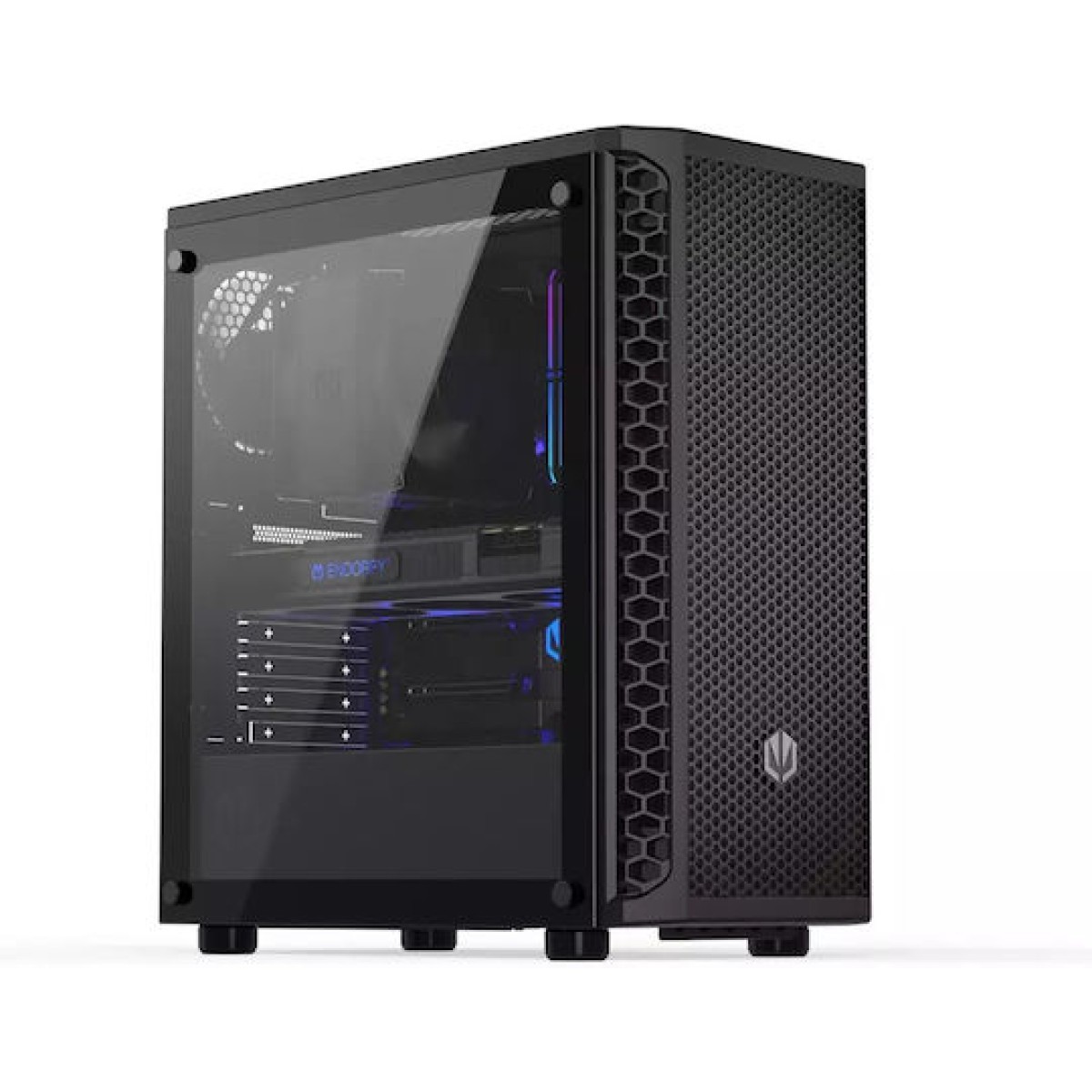 Endorfy Signum 300 Core Gaming Midi Tower Κουτί Υπολογιστή με Πλαϊνό Παράθυρο Μαύρο