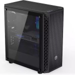 Endorfy Signum 300 Core Gaming Midi Tower Κουτί Υπολογιστή με Πλαϊνό Παράθυρο Μαύρο