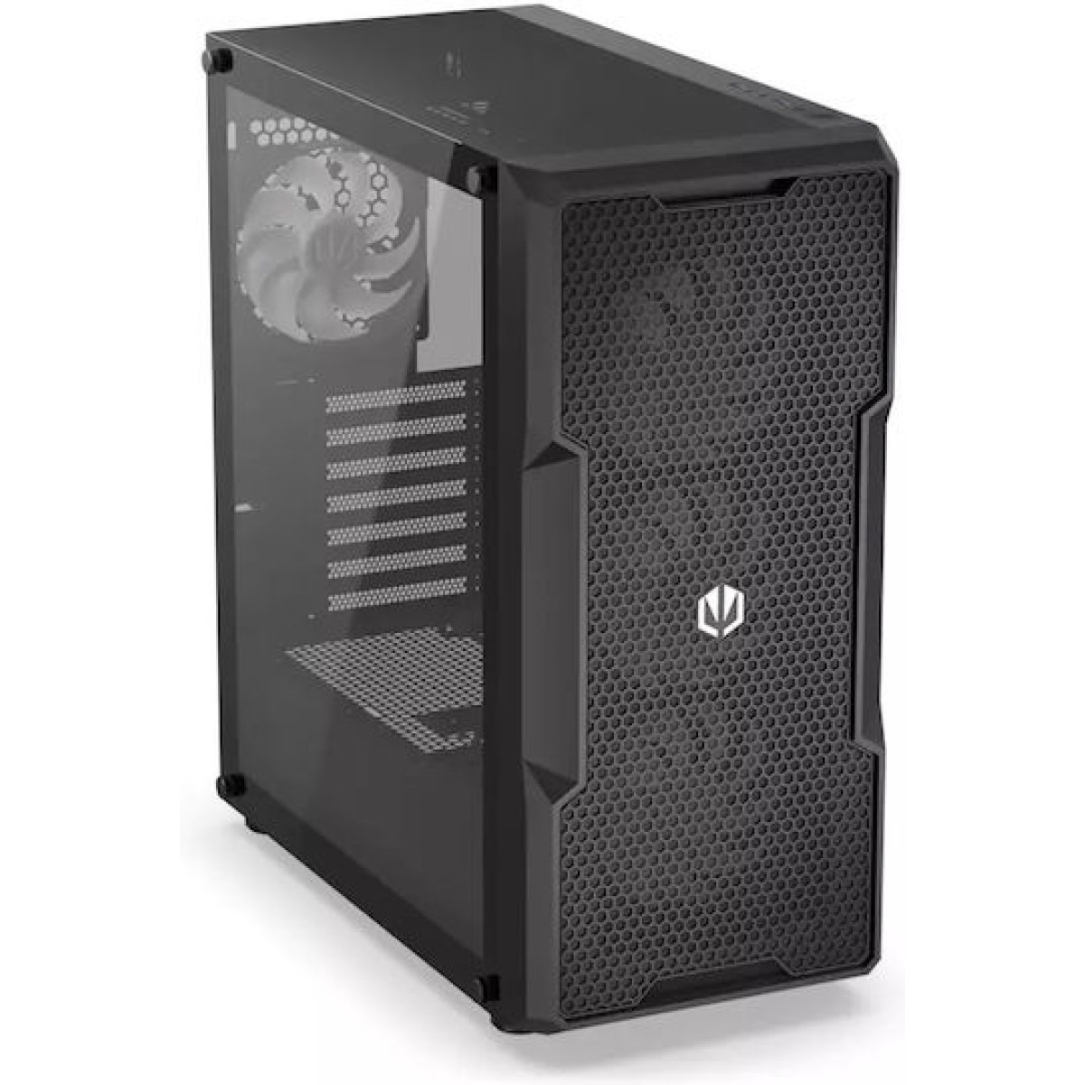 Endorfy Regnum 400 ARGB Gaming Midi Tower Κουτί Υπολογιστή με Πλαϊνό Παράθυρο Μαύρο