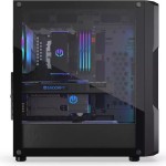 Endorfy Regnum 400 ARGB Gaming Midi Tower Κουτί Υπολογιστή με Πλαϊνό Παράθυρο Μαύρο