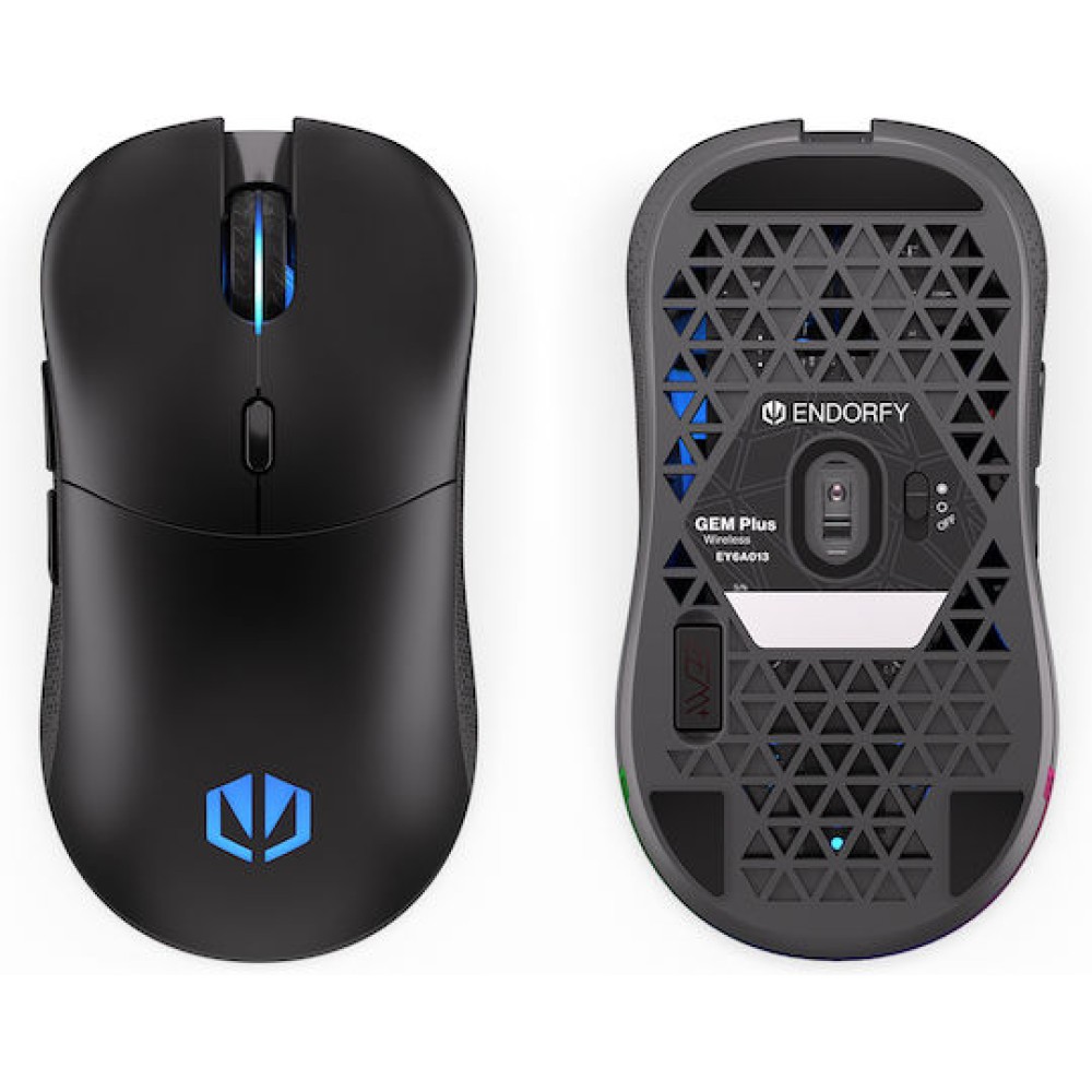 Endorfy GEM Plus 26000 RGB Gaming Ποντίκι 26000 DPI Μαύρο